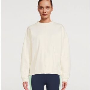 Sweaty Betty Low Tides OVERSIZED Crewneck Sweatshirt